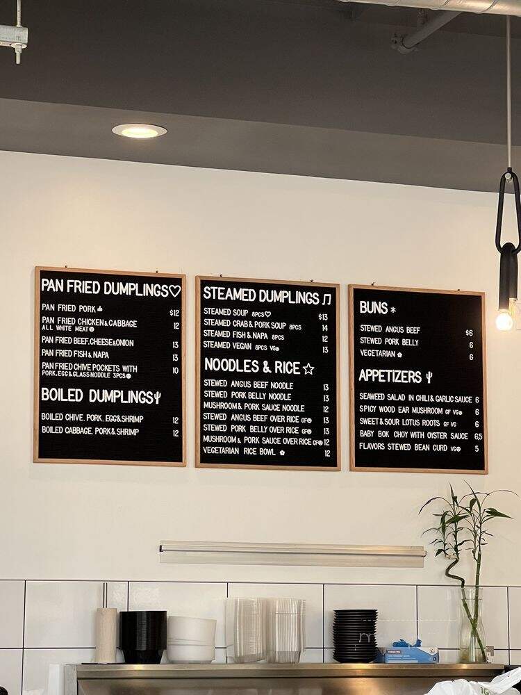 Mason's Dumpling Shop - Boulder, CO menu_pic