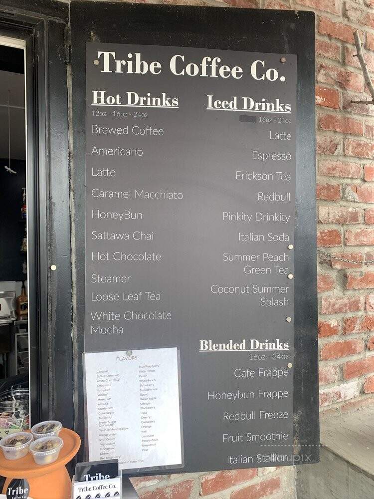 Tribe Coffee - Battle Ground, WA menu_pic