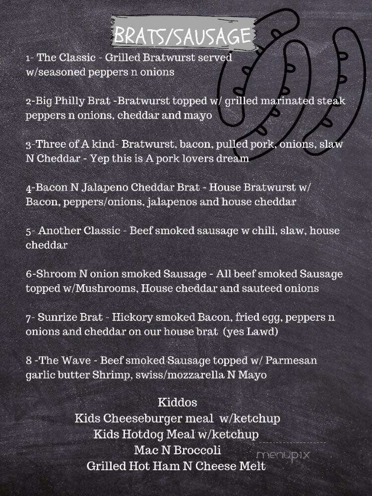 815 Gourmet Grill - Smithfield, NC menu_pic
