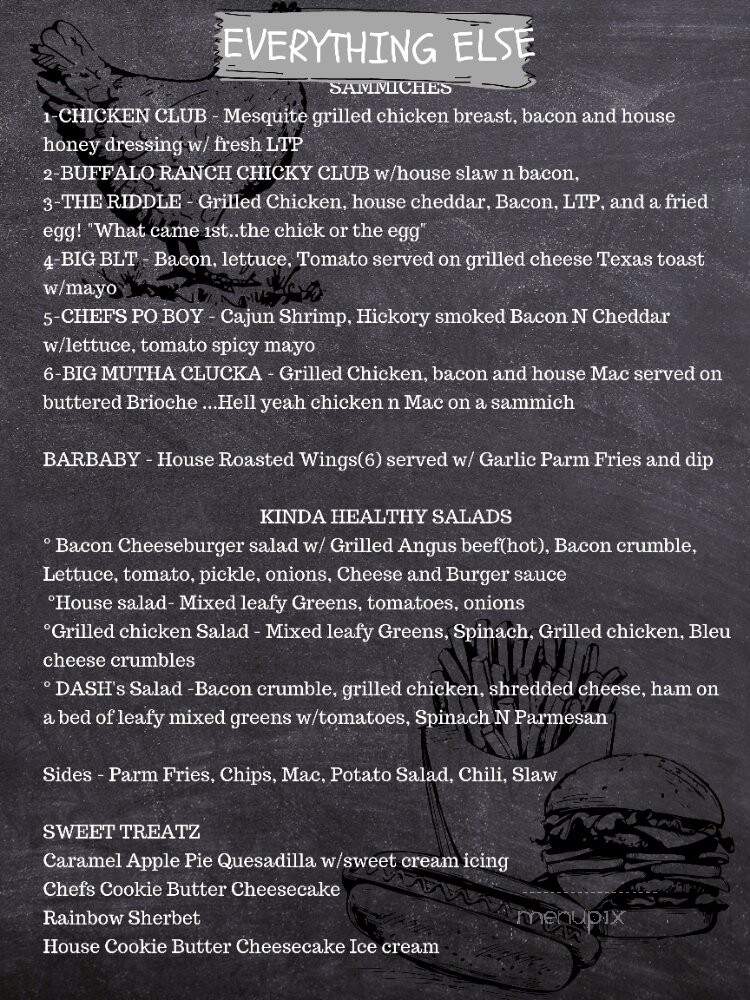 815 Gourmet Grill - Smithfield, NC menu_pic