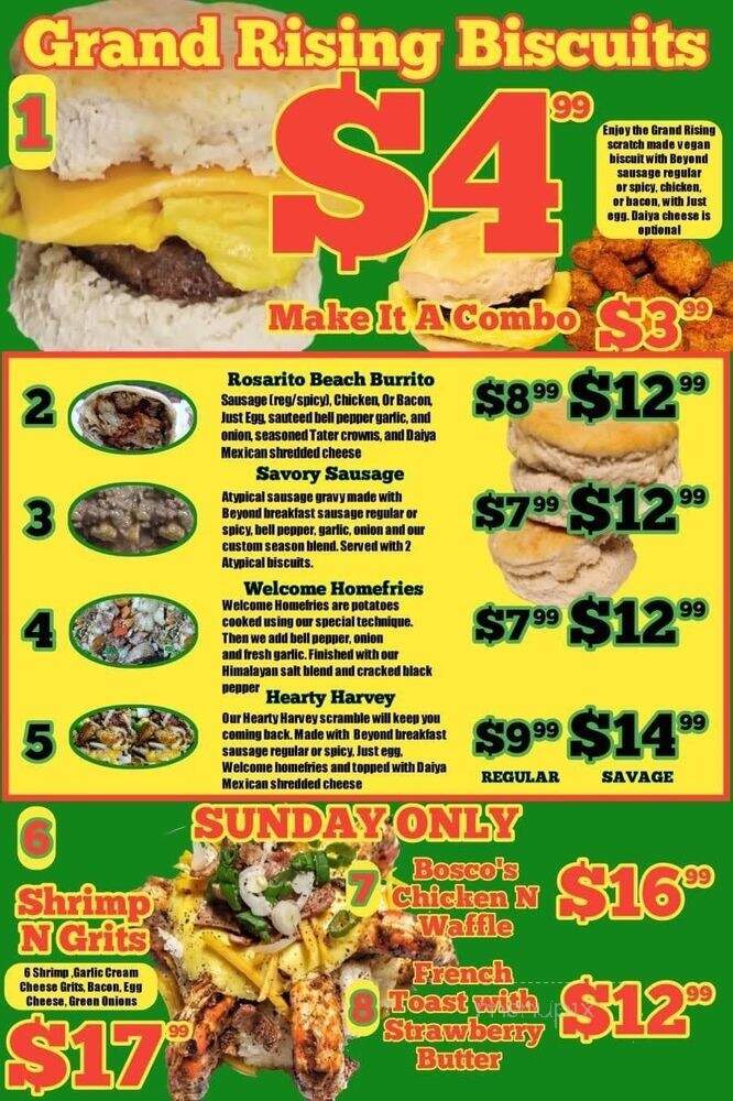 Atypical Vegan N More - Canton, GA menu_pic