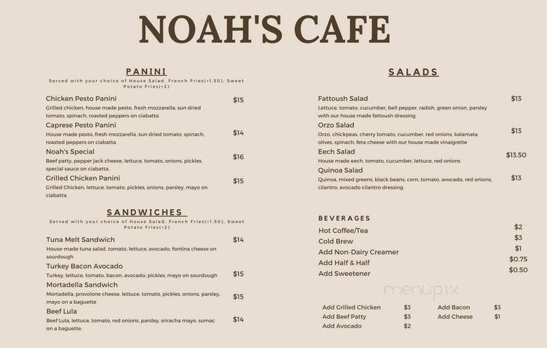 Noah's Cafe & Catering - Glendale, CA