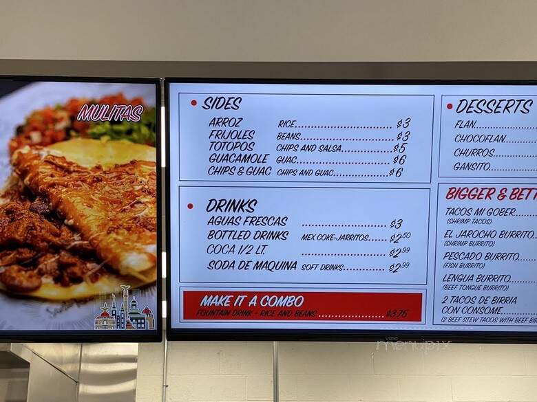 Santo Taco at Block Party - Holladay, UT menu_pic
