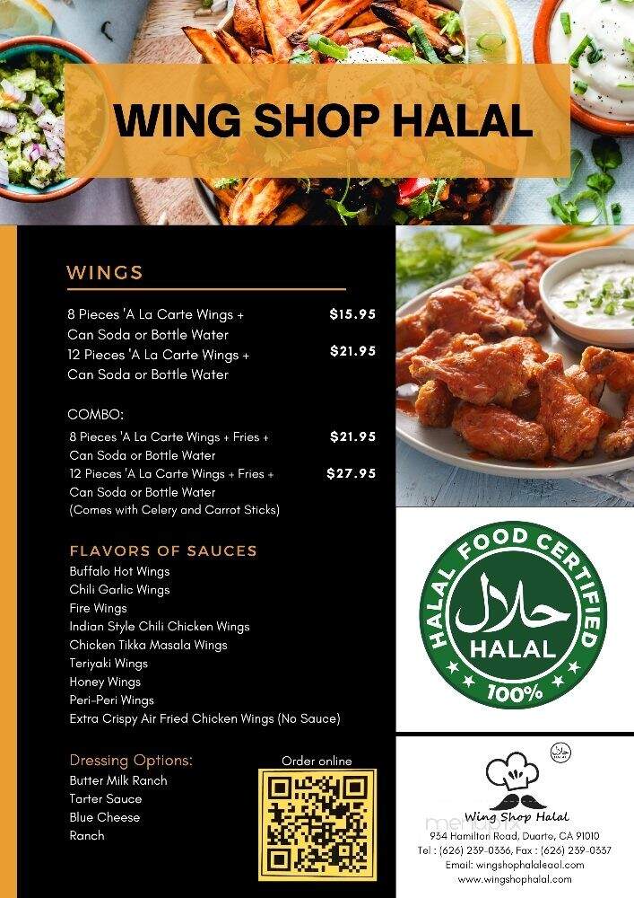Wing Shop Halal - Irwindale, CA