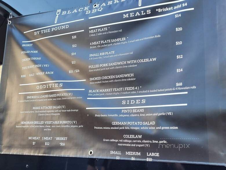 Black Market BBQ - Eugene, OR menu_pic