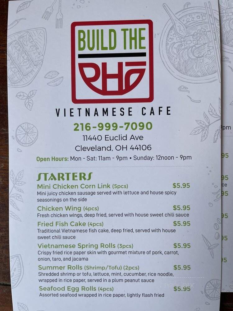 Build the Pho - Cleveland, OH