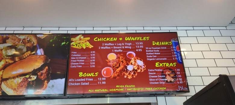 Al's Hot Chicken - Los Angeles, CA menu_pic