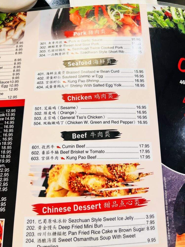 Chilispot - Orlando, FL menu_pic