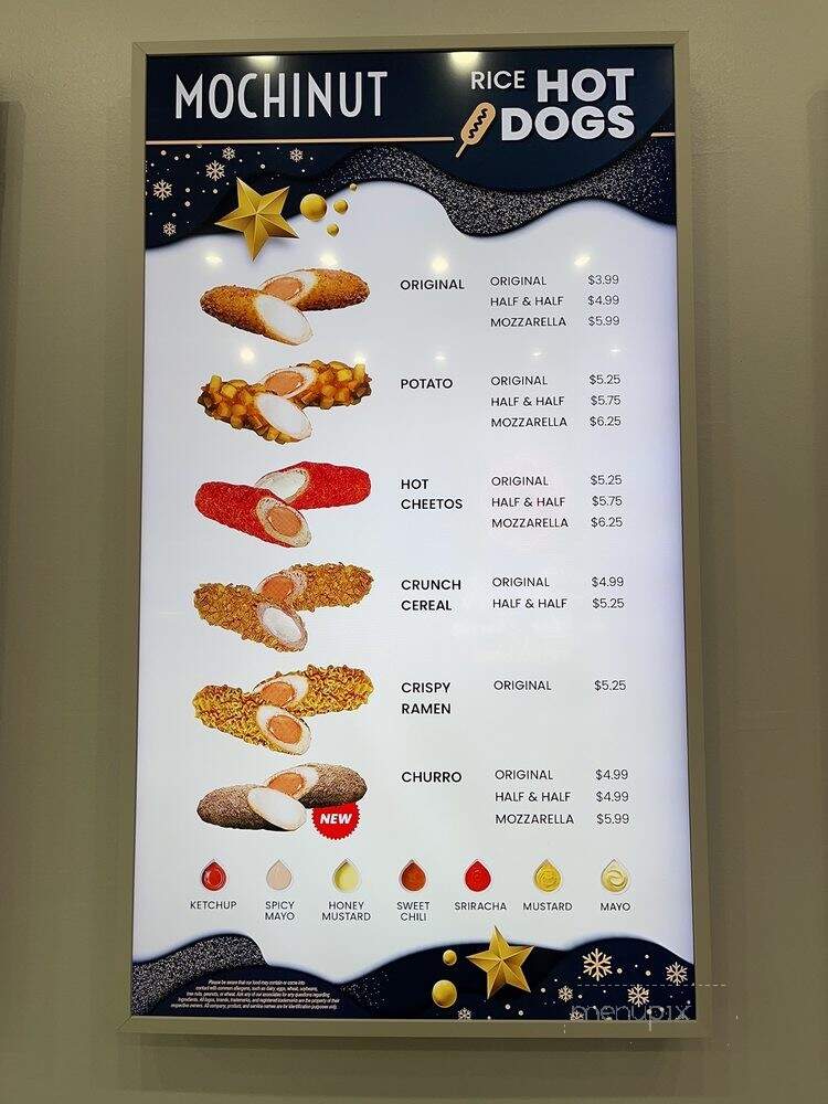 Mochinut - Suwanee, GA menu_pic