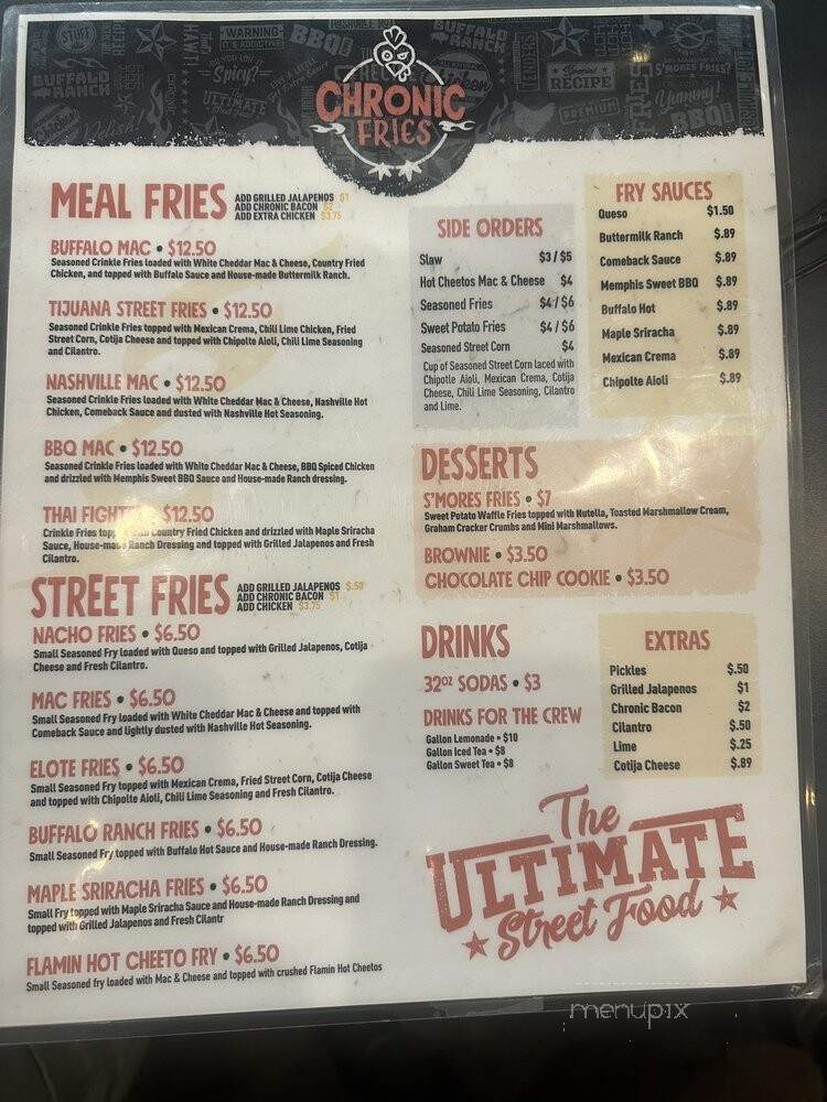 Urban Bird Hot Chicken - Houston, TX menu_pic