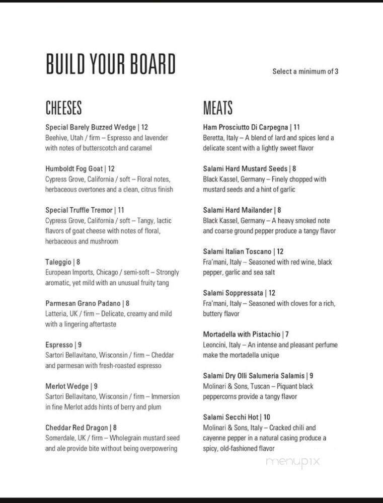 Fizz - Plano, TX menu_pic