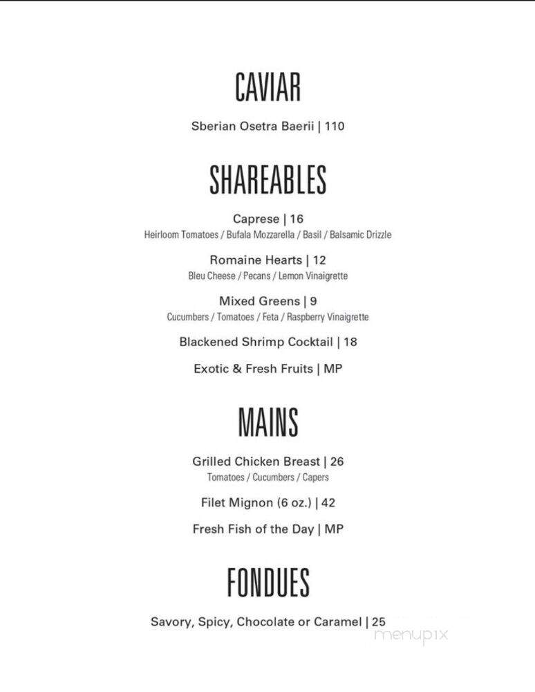 Fizz - Plano, TX menu_pic