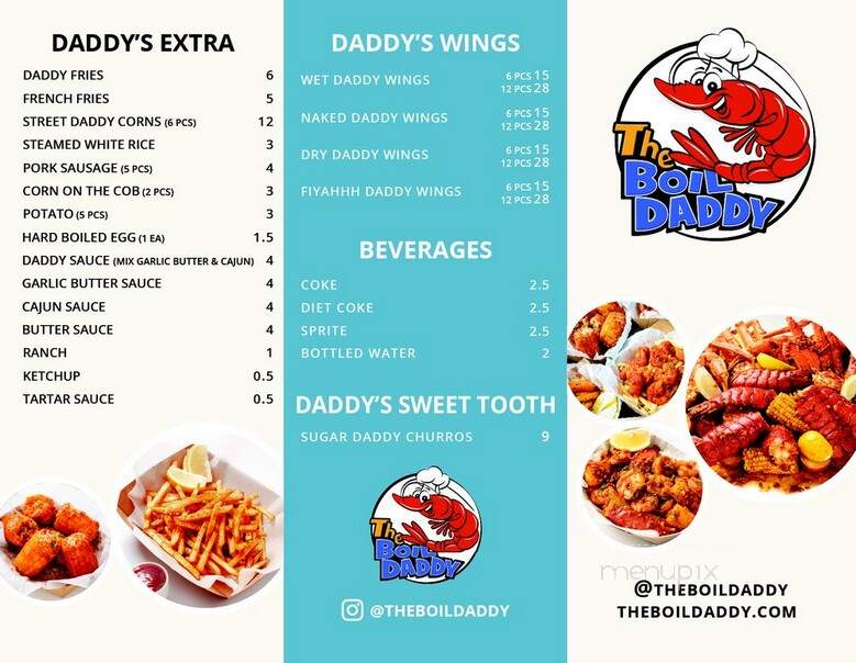 The Boil Daddy - Sherman Oaks, CA menu_pic