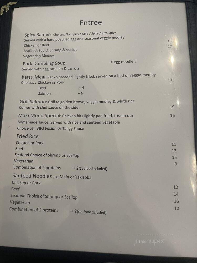Maki Mono Covington - Covington, KY menu_pic