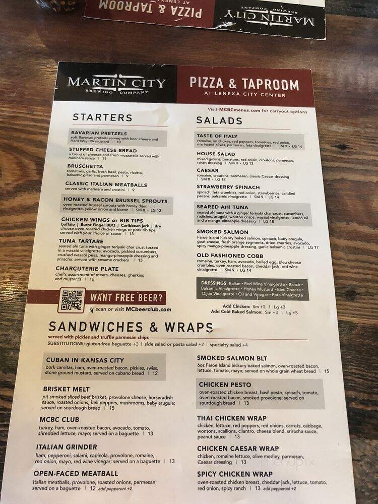 Martin City Pizza & Tap Room - Lenexa, KS