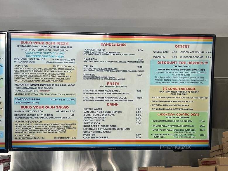 Good Vibes Pizza - Torrance, CA menu_pic