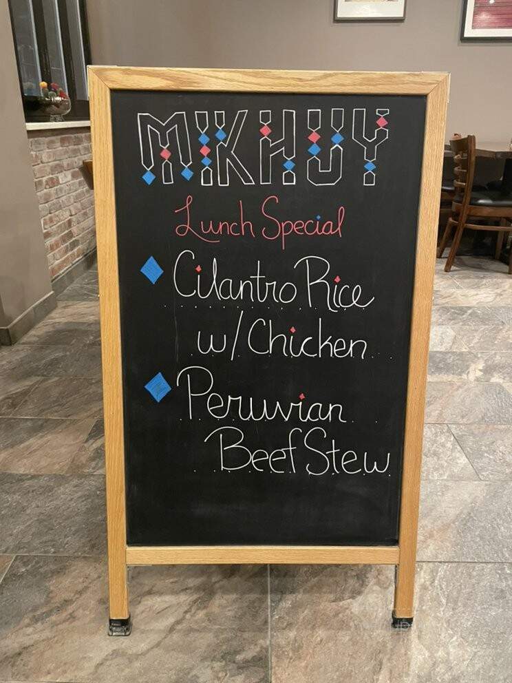 Mikhuy - Brooklyn, NY menu_pic