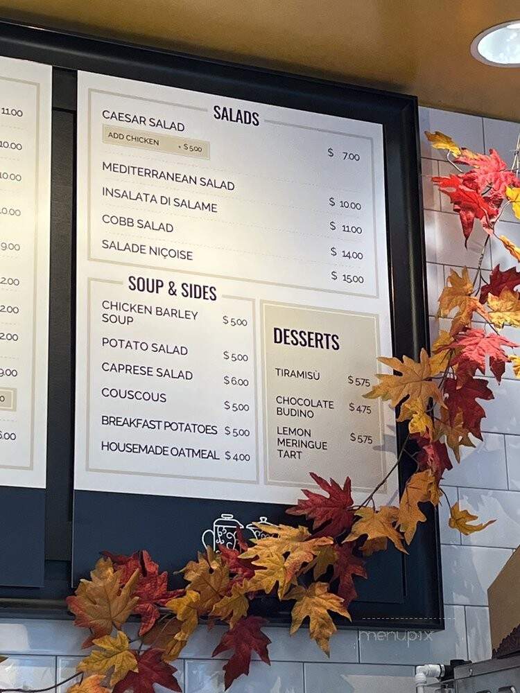 Press & Moka Coffeehouse - Irvine, CA menu_pic