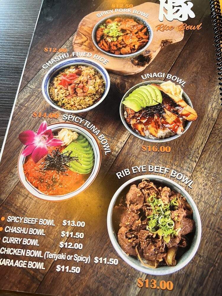 Yoshiharu Ramen - Cerritos, CA menu_pic