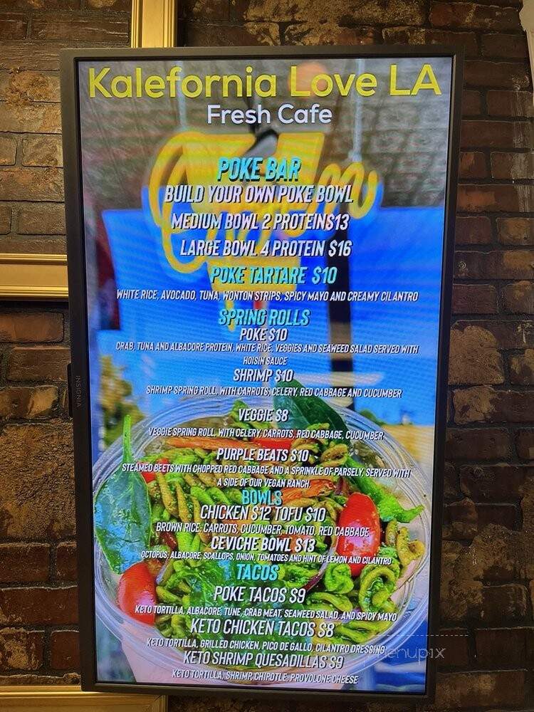 Kalefornia Love - Whittier, CA menu_pic