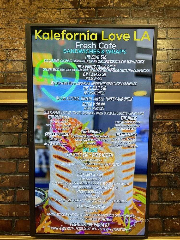 Kalefornia Love - Whittier, CA menu_pic