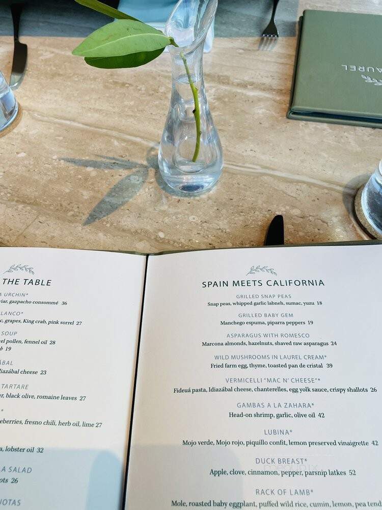 San Laurel - Los Angeles, CA menu_pic