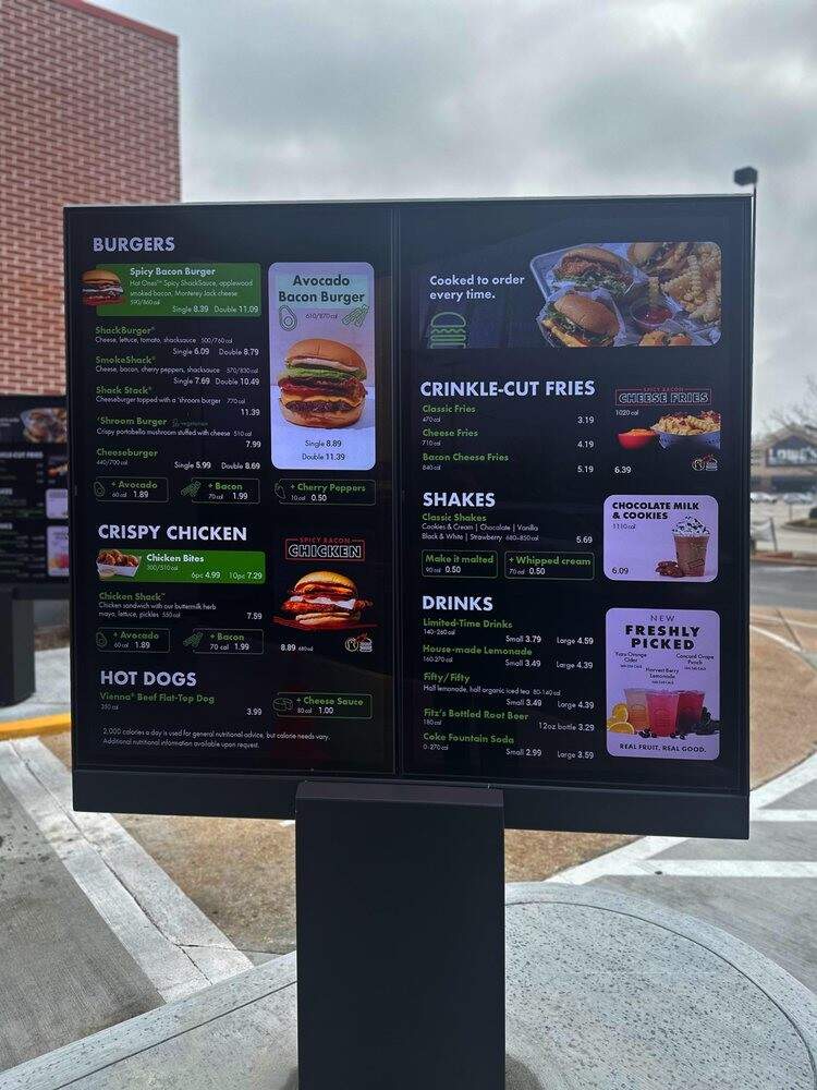 Shake Shack - Chesterfield, MO menu_pic