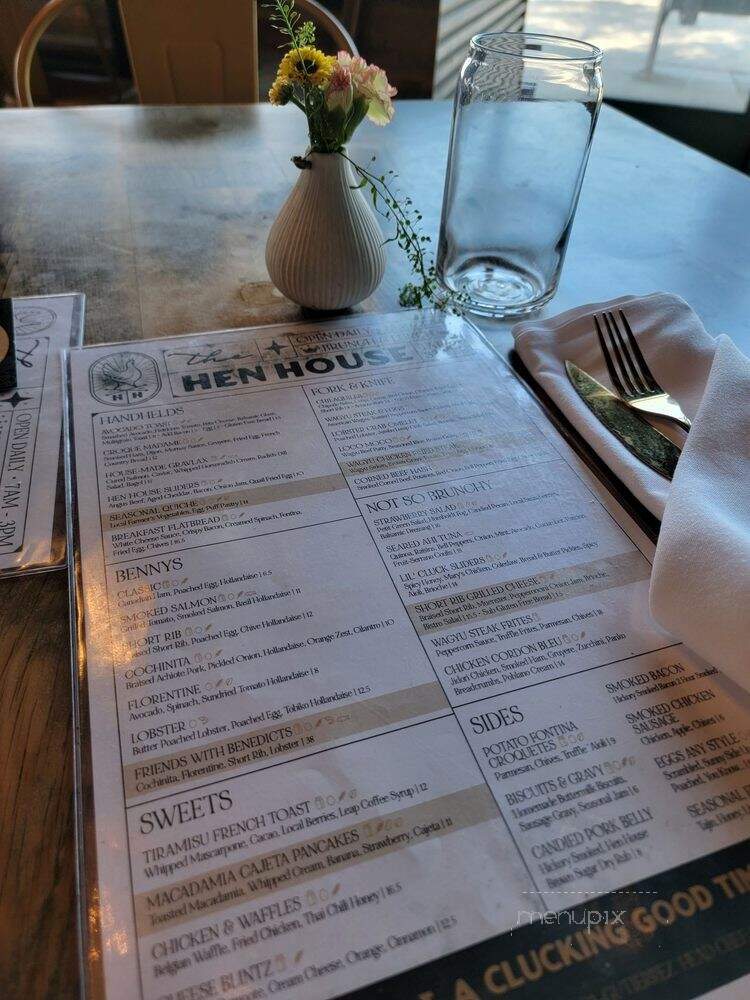 The Hen House - San Diego, CA menu_pic