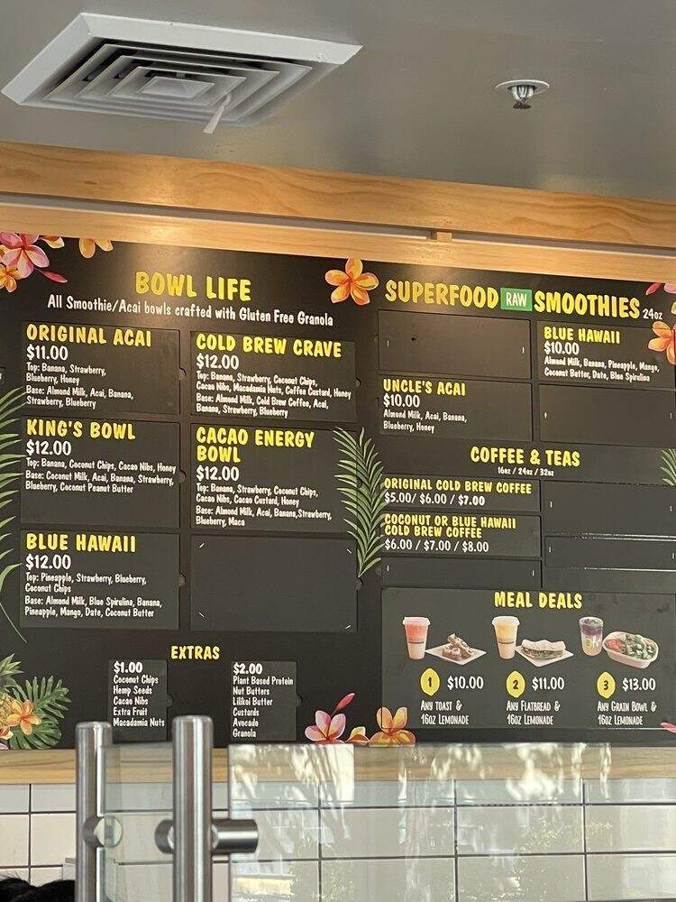 Wow Wow Hawaiian Lemonade - San Jose, CA menu_pic