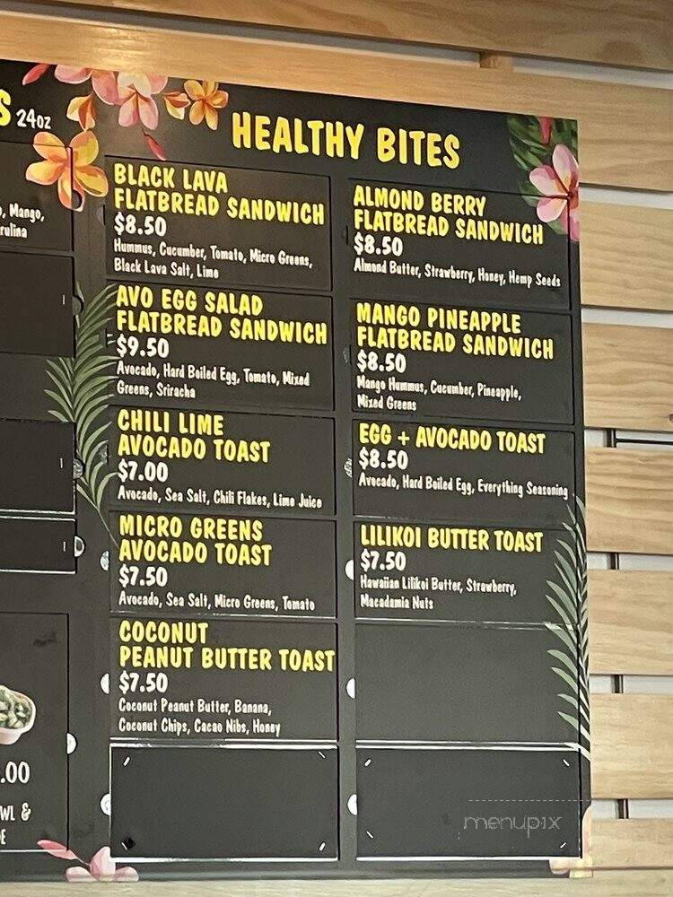 Wow Wow Hawaiian Lemonade - San Jose, CA menu_pic