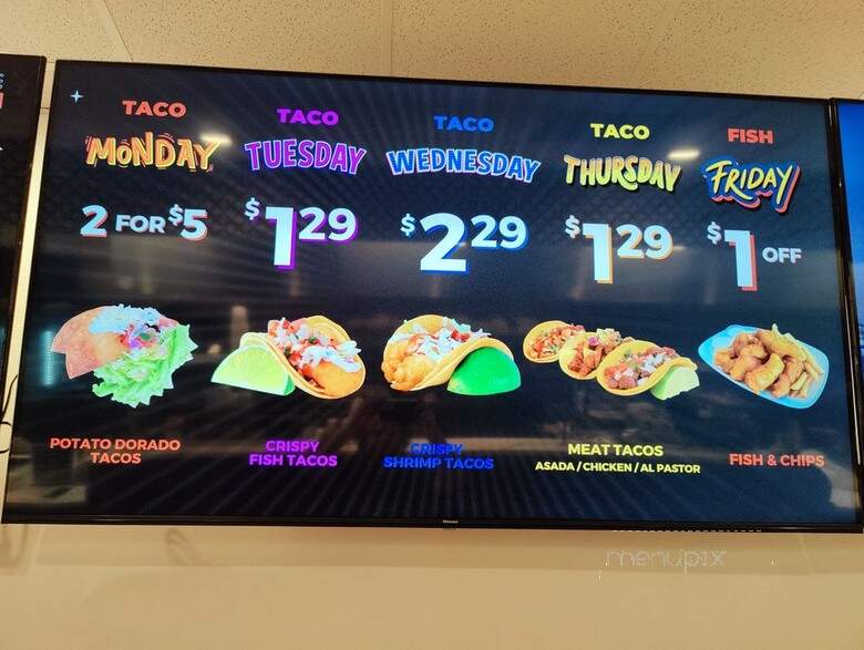 Baja Cali Fish & Tacos - Monrovia, CA menu_pic