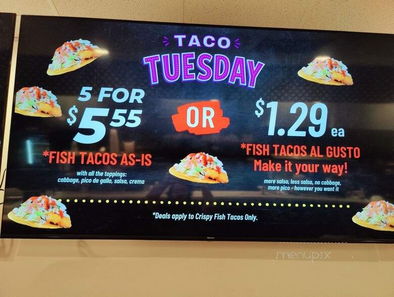 Baja Cali Fish & Tacos - Monrovia, CA menu_pic