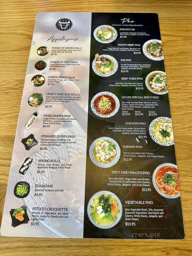 Pho Gyu Vietnamese Noodle House - Ventura, CA menu_pic