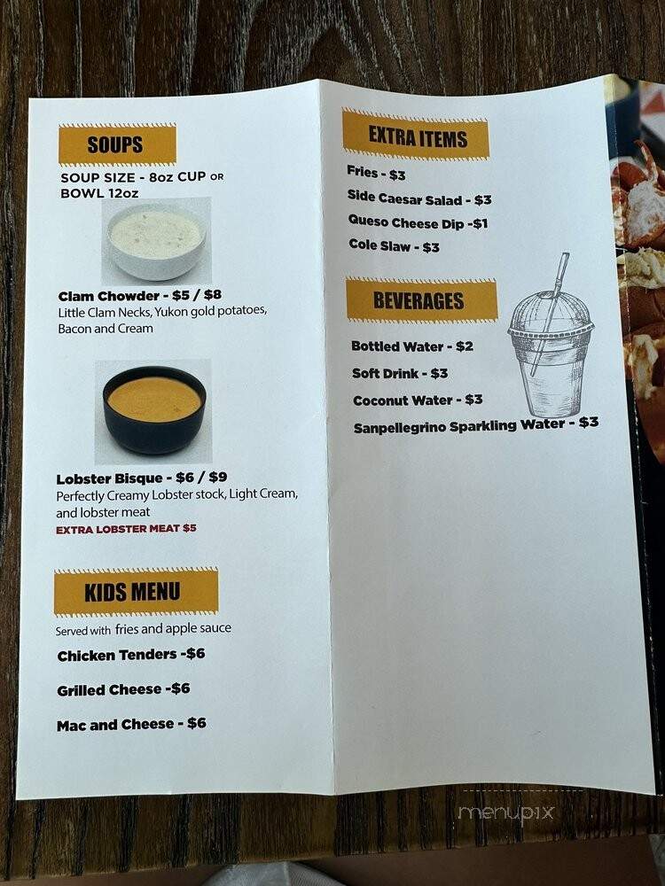 Steami's Lobster - Duluth, GA menu_pic