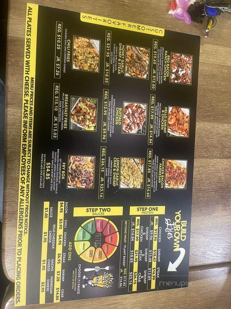 Mr Fries Man - Pembroke Pines, FL menu_pic