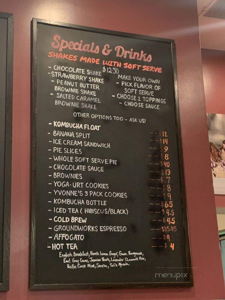 Yoga-urt - Santa Monica, CA menu_pic