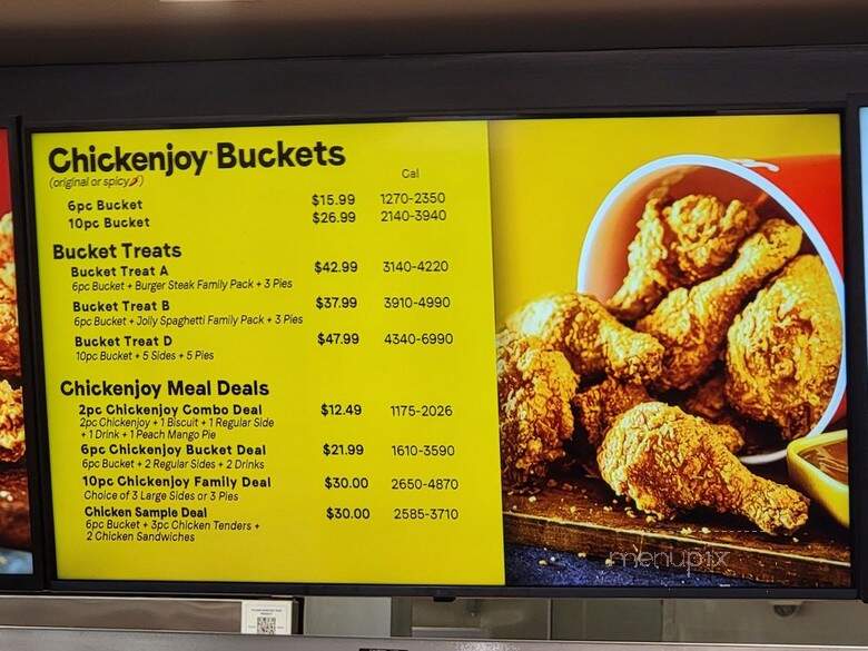 Jollibee - Los Angeles, CA menu_pic