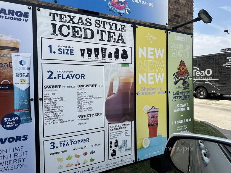 HTeaO - Dallas, TX menu_pic