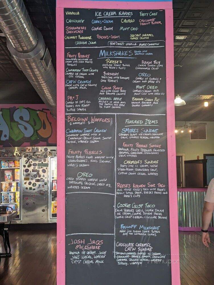 Cereal Spot - Buffalo, NY menu_pic