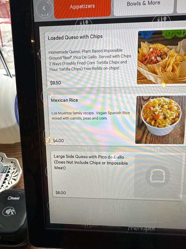 De Los Muertos - Salt Lake City, UT menu_pic