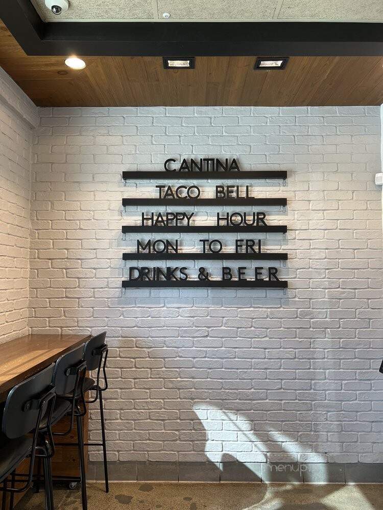 Taco Bell Cantina - Danville, CA menu_pic