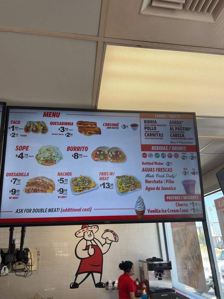 Tacos El Superior - Azusa, CA menu_pic
