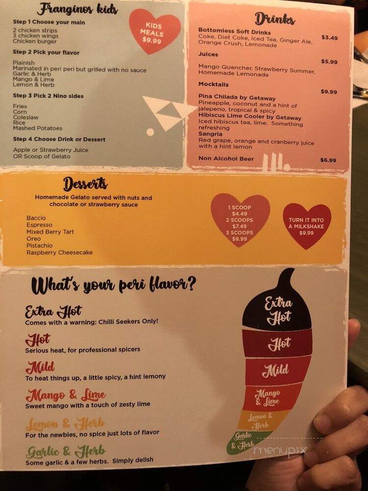 Frangos Peri Peri - New York, NY menu_pic