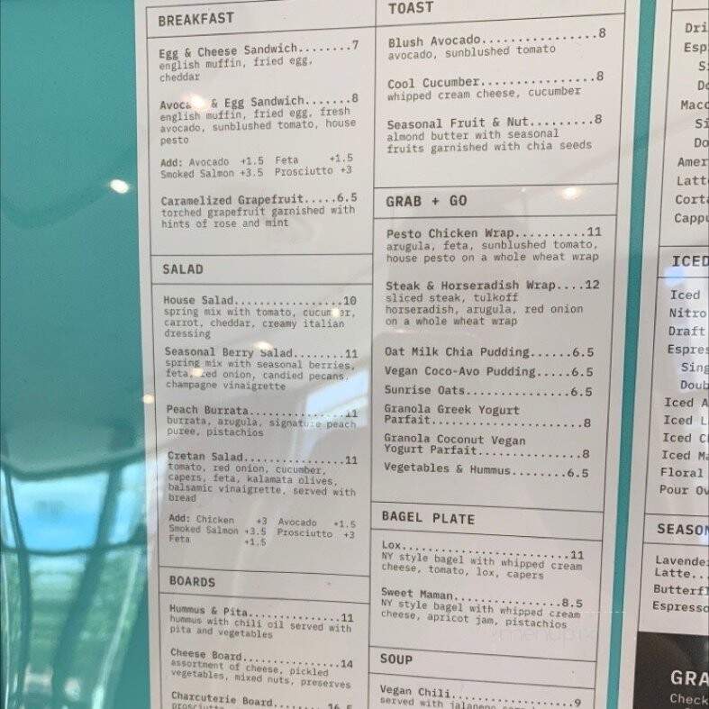 The James Cafe - Pittsburgh, PA menu_pic