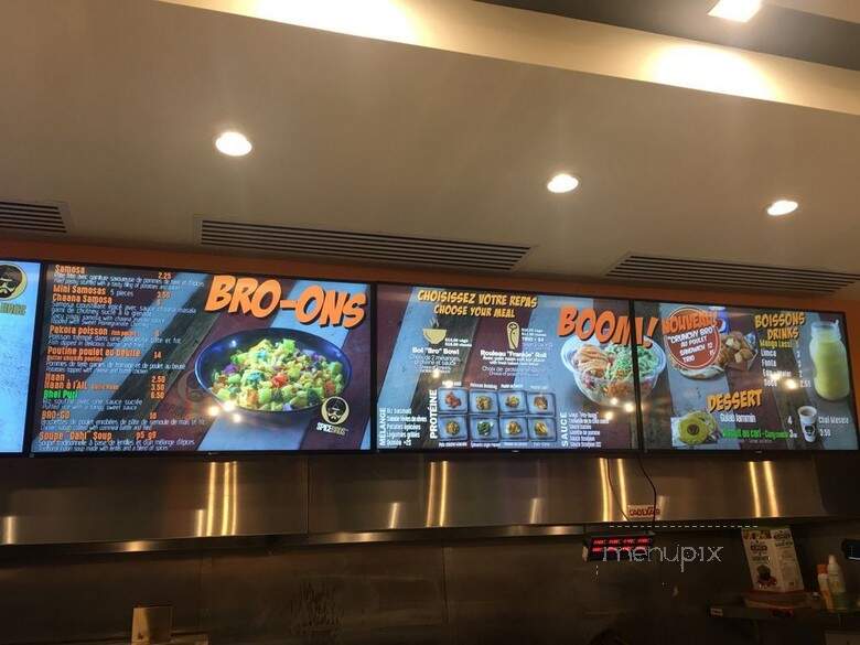 SpiceBros - Laval, QC menu_pic