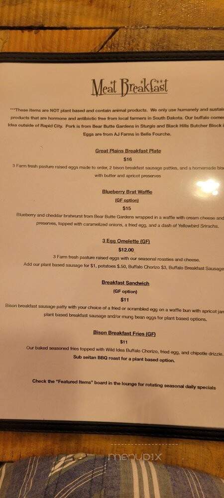 Stardust Bistro & Lounge - Lead, SD menu_pic