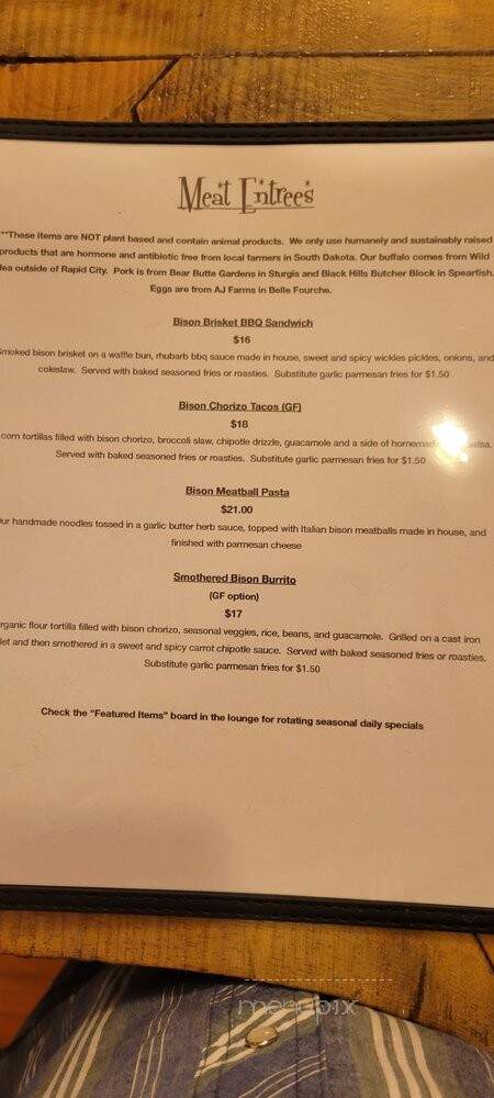 Stardust Bistro & Lounge - Lead, SD menu_pic