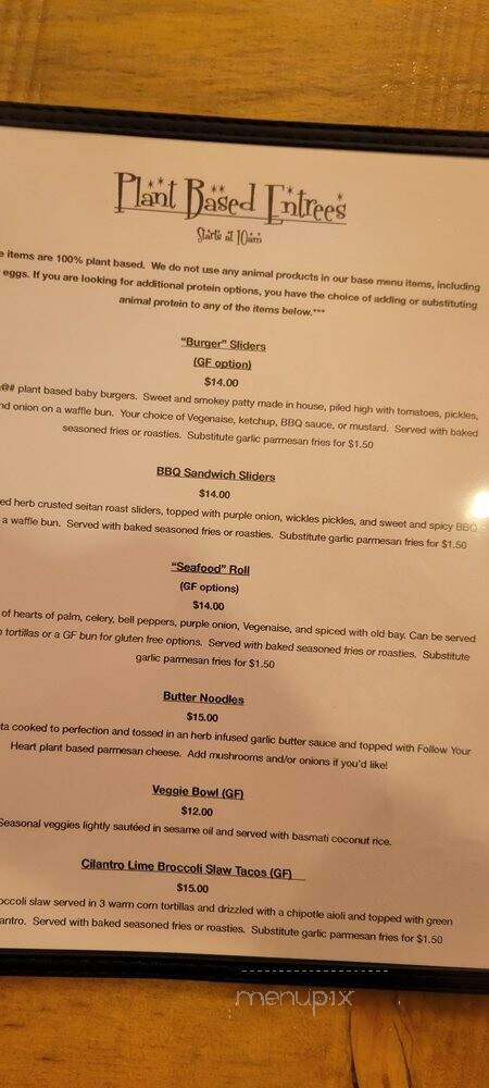 Stardust Bistro & Lounge - Lead, SD menu_pic