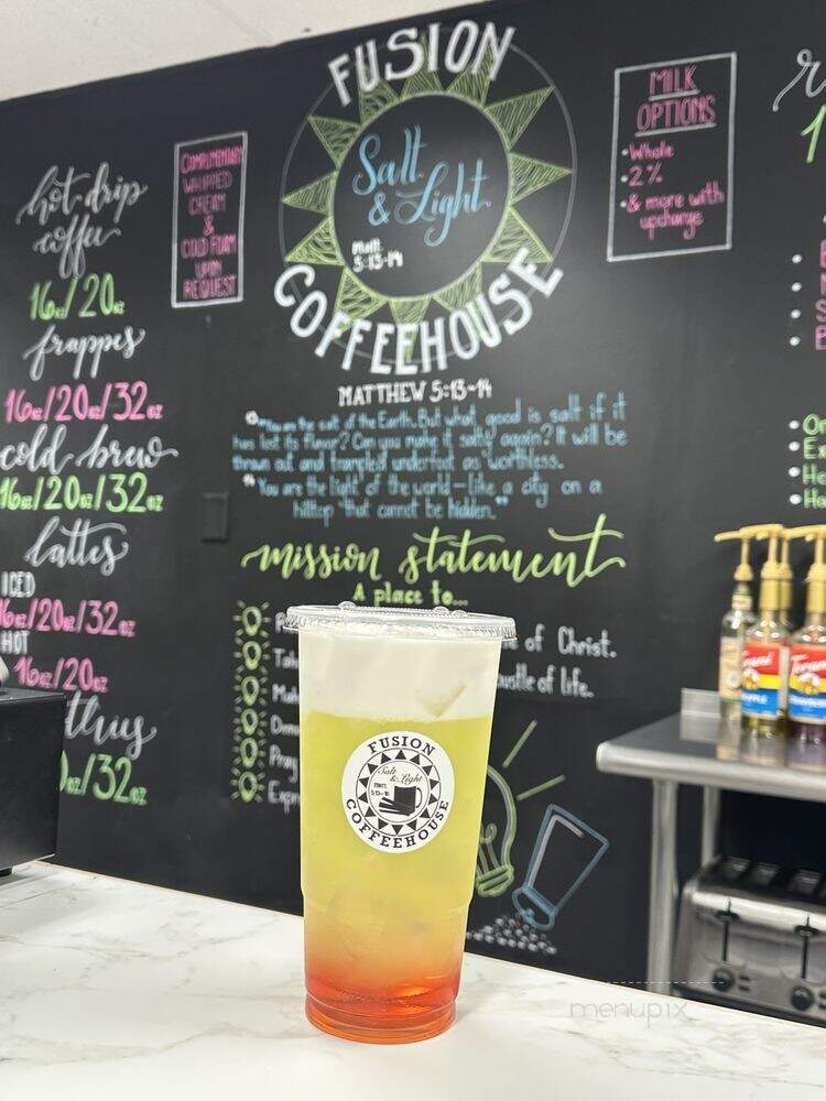 Salt and Light Fusion Coffee House - Starke, FL menu_pic