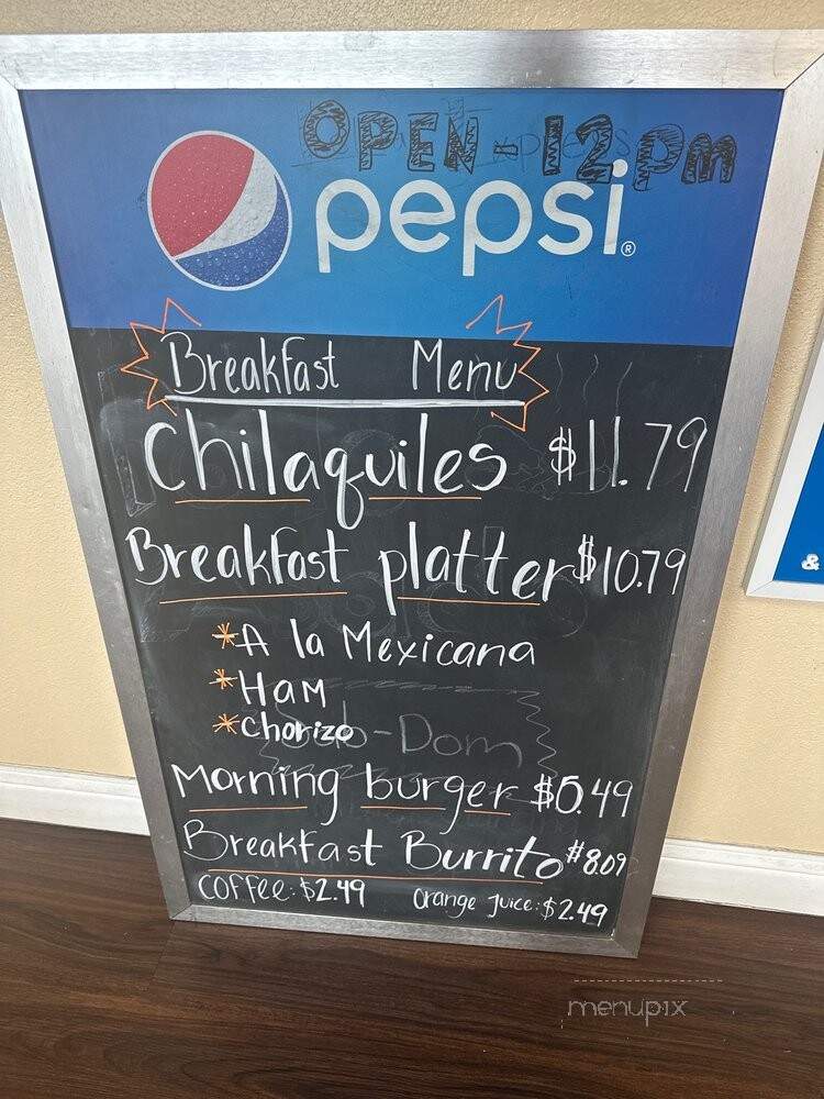 Senor Beef - Parlier, CA menu_pic